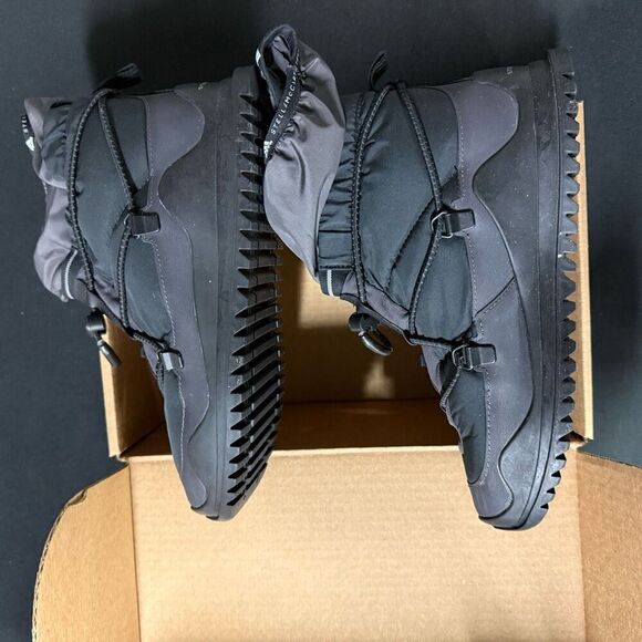 Adidas Stella McCartney Asmc Cold.rdy Black Winter Boots 7 - Picture 4 of 7